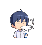 モブ系マイペース少年（個別スタンプ：7）