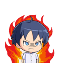 モブ系マイペース少年（個別スタンプ：21）