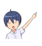 モブ系マイペース少年（個別スタンプ：24）