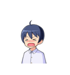 モブ系マイペース少年（個別スタンプ：35）