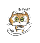 Bobbi Cat English version（個別スタンプ：4）