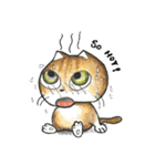 Bobbi Cat English version（個別スタンプ：5）