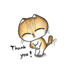 Bobbi Cat English version（個別スタンプ：8）