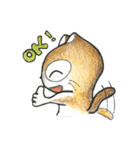 Bobbi Cat English version（個別スタンプ：16）