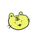 どうぶつの顔面（個別スタンプ：1）