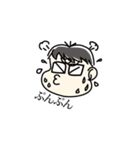 汗っかきのツトムさん（個別スタンプ：9）