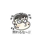 汗っかきのツトムさん（個別スタンプ：13）