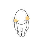 Little blue jump to your chat room ！（個別スタンプ：5）