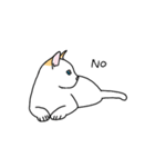 Little blue jump to your chat room ！（個別スタンプ：6）