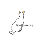 Little blue jump to your chat room ！（個別スタンプ：7）