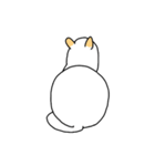 Little blue jump to your chat room ！（個別スタンプ：8）