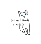 Little blue jump to your chat room ！（個別スタンプ：10）