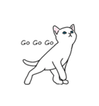 Little blue jump to your chat room ！（個別スタンプ：15）
