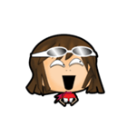 Q version racing sister（個別スタンプ：8）