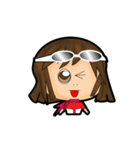 Q version racing sister（個別スタンプ：15）
