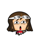 Q version racing sister（個別スタンプ：16）