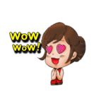 office girl lv.1（個別スタンプ：34）
