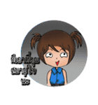 office girl lv.1（個別スタンプ：38）