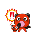親子あかべこ ～日常編～（個別スタンプ：35）
