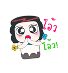 Hello！ My name is Mayama. ^_^（個別スタンプ：4）