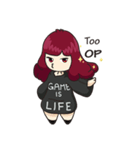 Gamergurl（個別スタンプ：7）