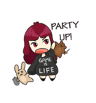 Gamergurl（個別スタンプ：14）