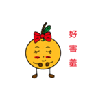 Orange sister（個別スタンプ：18）