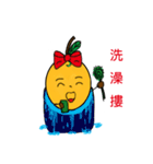 Orange sister（個別スタンプ：22）