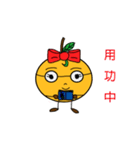 Orange sister（個別スタンプ：34）