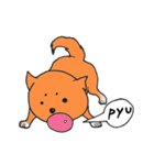 マロ犬の気持ち（個別スタンプ：33）