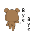 The Daily Dialogue of Bearbaby（個別スタンプ：2）