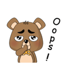 The Daily Dialogue of Bearbaby（個別スタンプ：6）