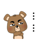 The Daily Dialogue of Bearbaby（個別スタンプ：7）