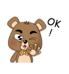 The Daily Dialogue of Bearbaby（個別スタンプ：22）