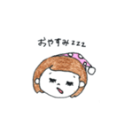 お ん な ノ 子 。（個別スタンプ：11）