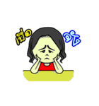 ガールパワーは1時間ステッカー。（個別スタンプ：3）