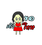 ガールパワーは1時間ステッカー。（個別スタンプ：8）