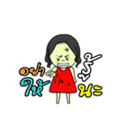 ガールパワーは1時間ステッカー。（個別スタンプ：13）