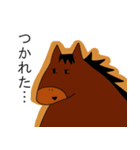 お茶目な馬（個別スタンプ：28）