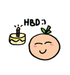 Orange Orange and Orange（個別スタンプ：9）