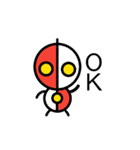 あかしろぼん（個別スタンプ：1）