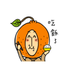 Orange old man（個別スタンプ：5）