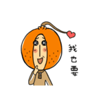 Orange old man（個別スタンプ：16）