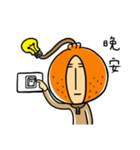 Orange old man（個別スタンプ：28）