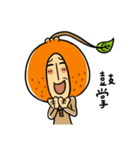 Orange old man（個別スタンプ：35）
