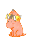 howhowpaper_Sushi dinosaur（個別スタンプ：5）