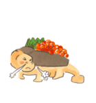 howhowpaper_Sushi dinosaur（個別スタンプ：6）
