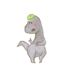 howhowpaper_Sushi dinosaur（個別スタンプ：7）