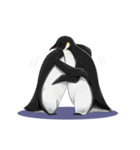 serious penguin（個別スタンプ：4）