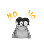 serious penguin（個別スタンプ：16）